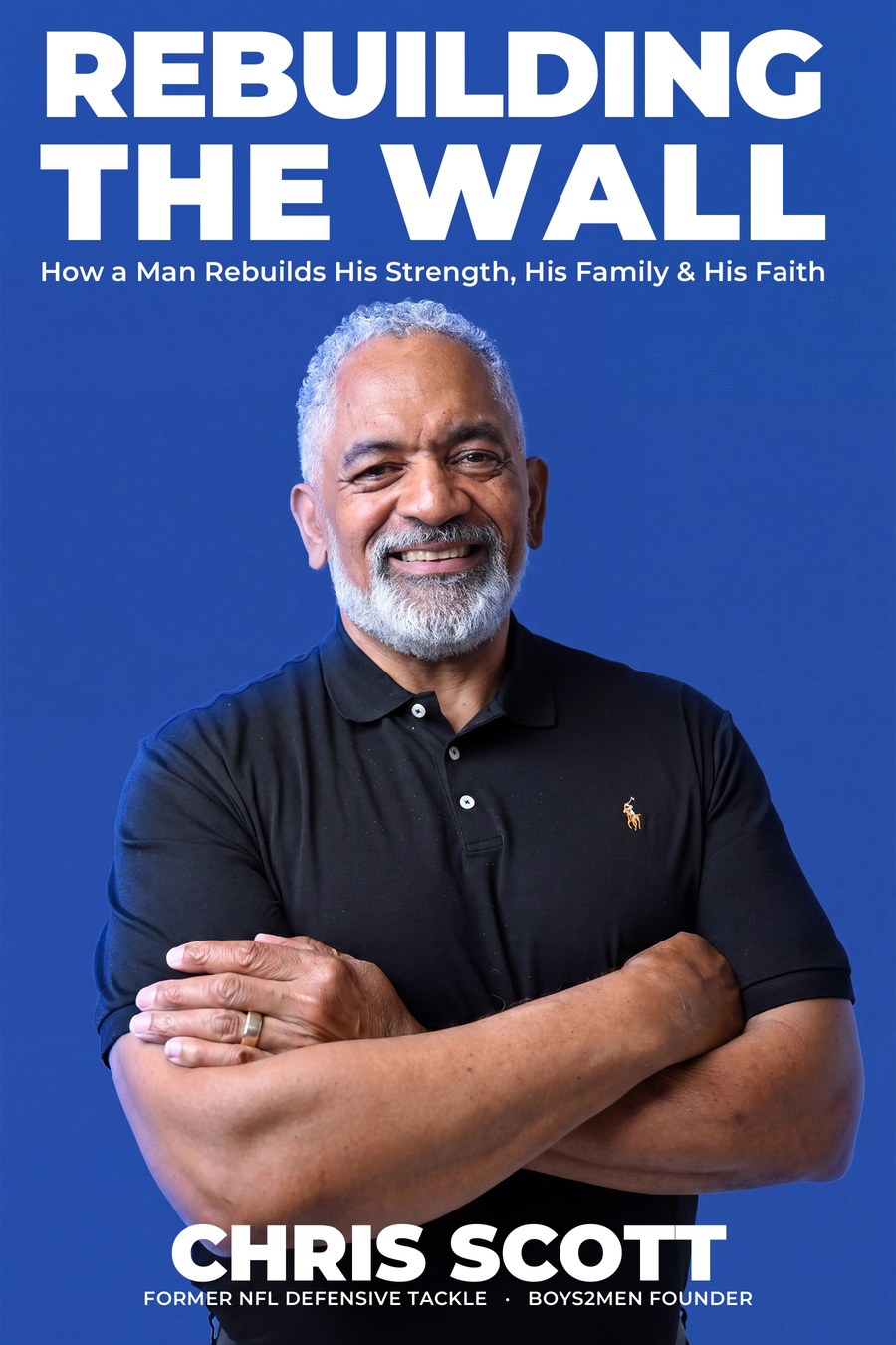 The cover of Rebuilding the Wall by Chris Scott.
